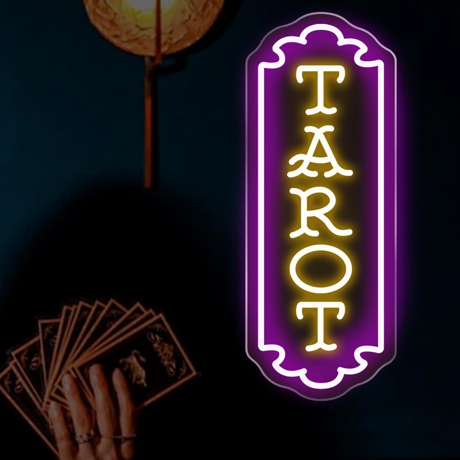 Lighting Decor Home - Tarot Neon Sign USB Powered Mystical