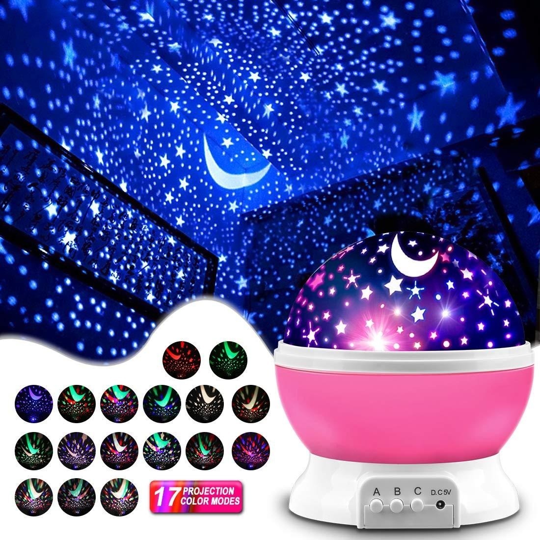 Decor Lighting Lamps - Rotating Galaxy Star Projector GMOX LED