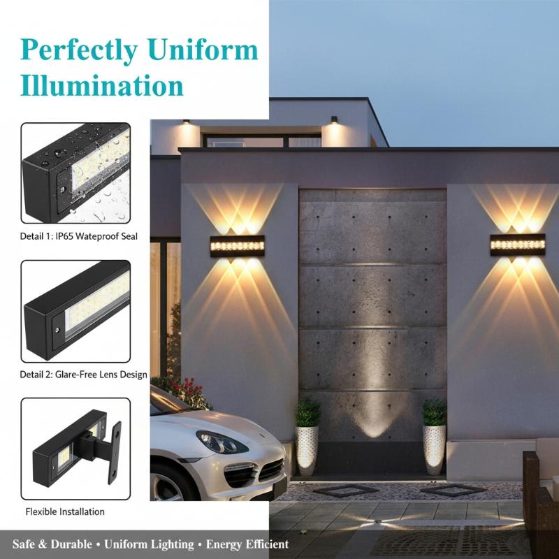 Decor Lighting Lamps - Outdoor Waterproof Wall Light 10W 8W