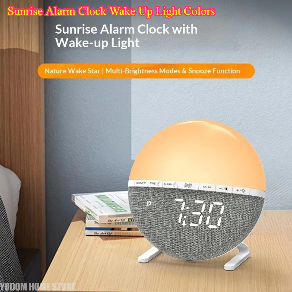 Lighting Decor Sunrise - Sunrise Alarm Clock Wake Up Light