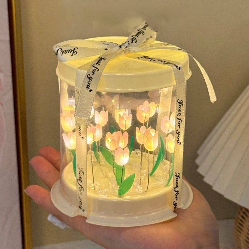 Decor Lighting Lamps - DIY Tulip Lamp Simulation Flower Sea