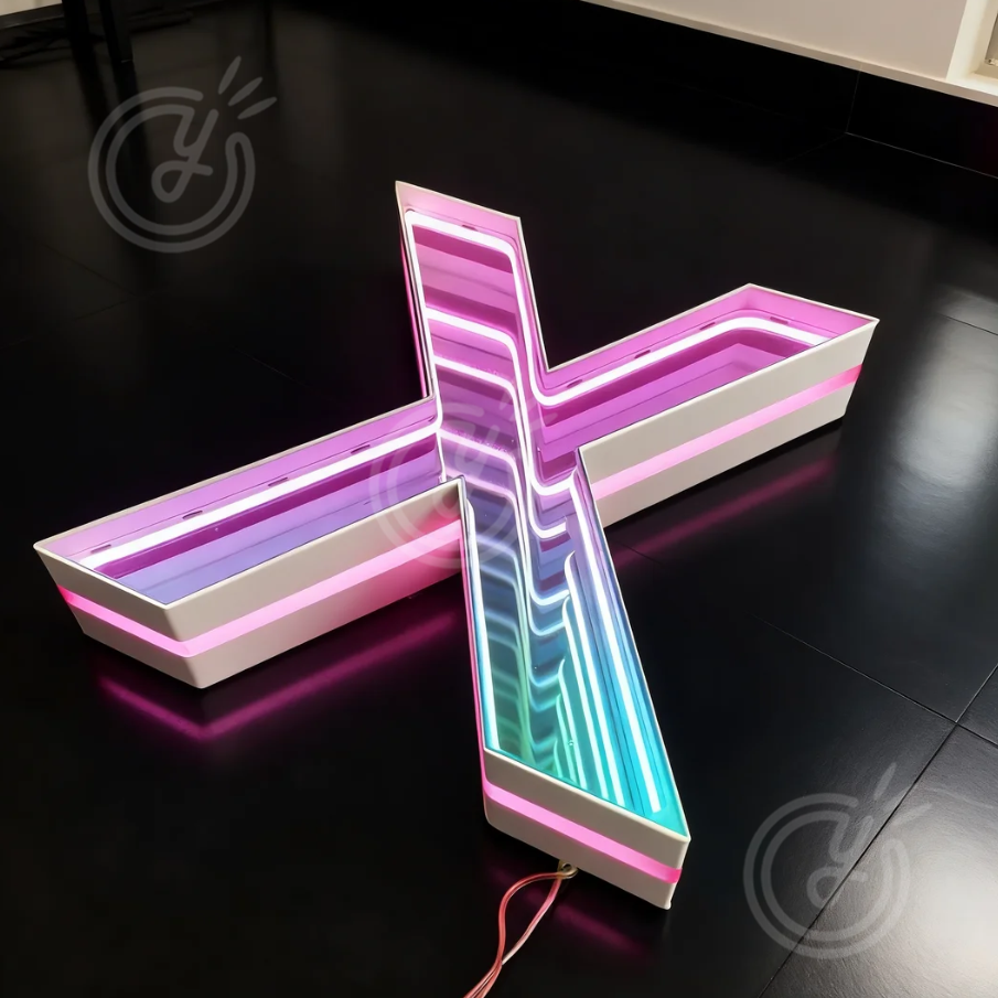 Lighting Decor Store - Custom 3D LED Infinity Mirror Sign