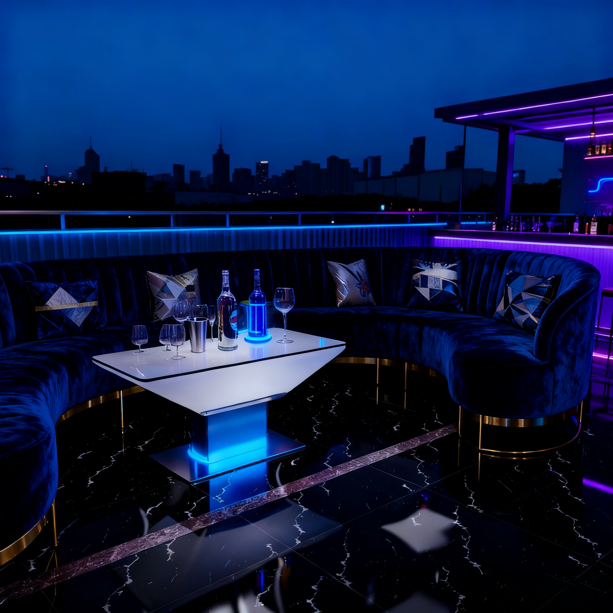 LED Decorative Dining Table Re - Lighting Decor Rentals 리뷰 및 가격