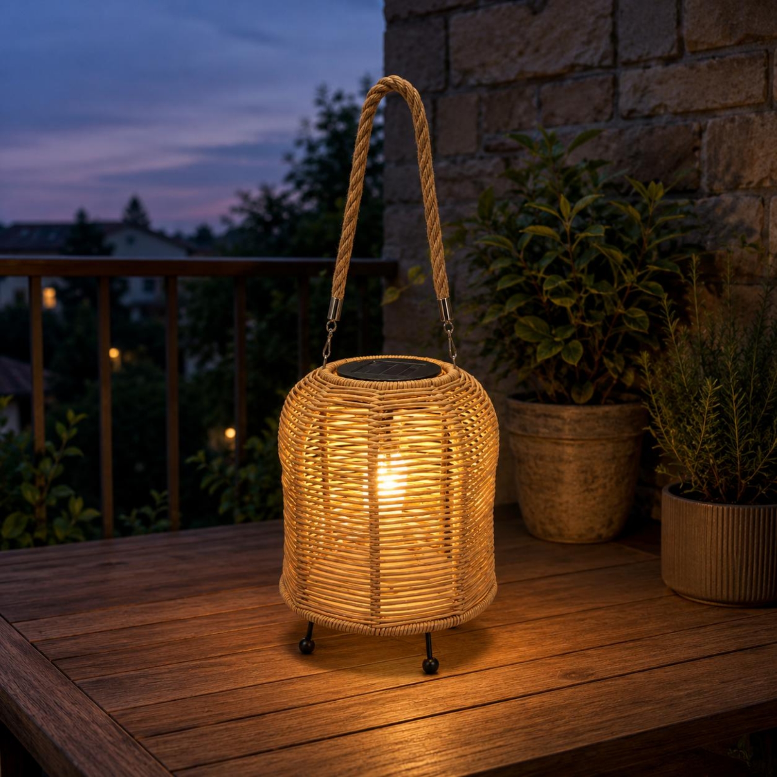 Handwoven Solar Lantern Braide - Lighting Decor Home 리뷰 및 가격