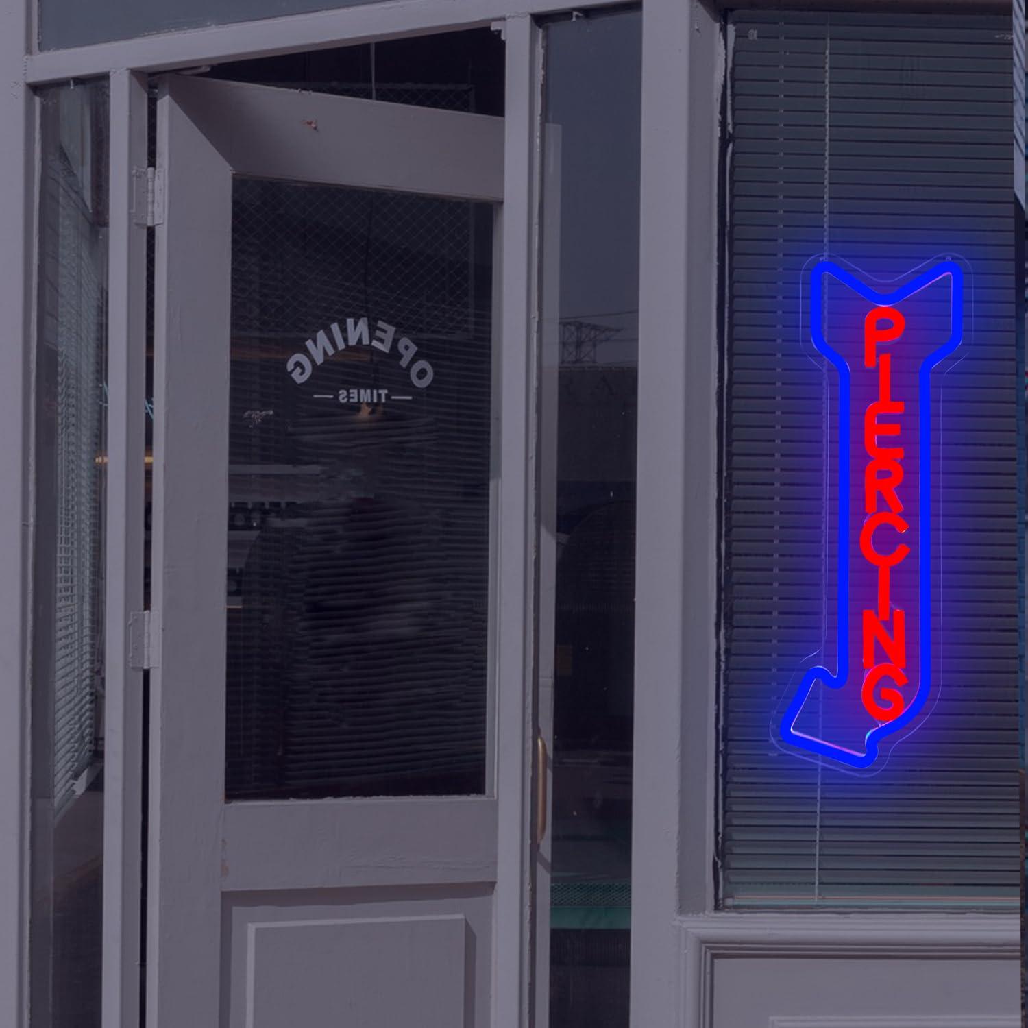 Piercing Neon Sign LED Lights  - Lighting Decor Store 리뷰 및 가격
