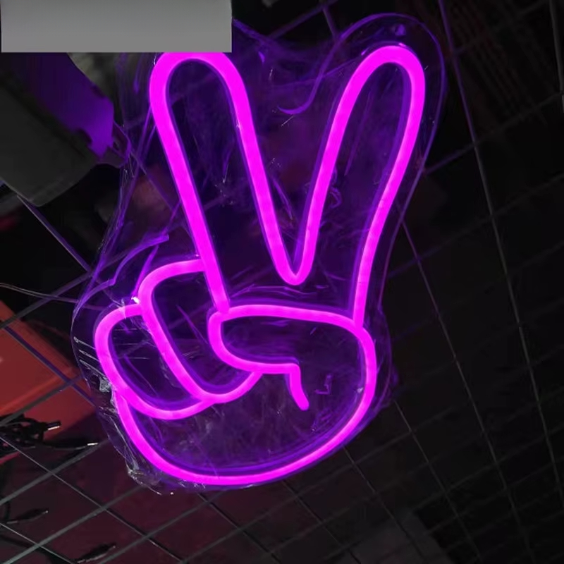 Peace Neon Sign LED Nightlight - Lighting Decor Store 리뷰 및 가격