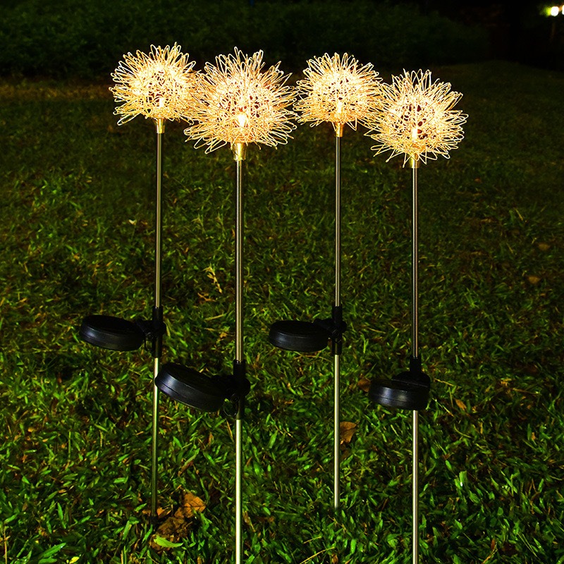 10 Combo Solar Dandelion Ball  - Lighting Decor For Wedding 리뷰 및 가격