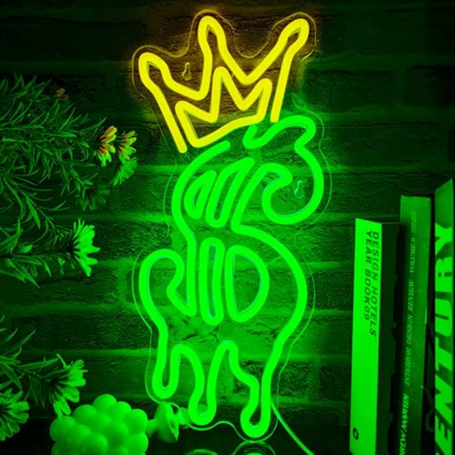 Money Neon Sign, Crown Dollar  - Lighting Decor Store 리뷰 및 가격