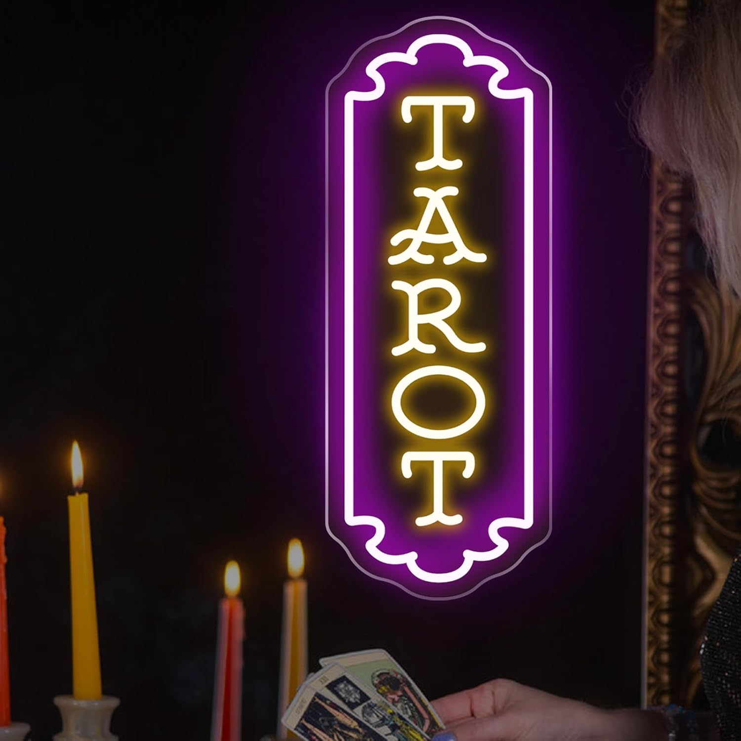 Tarot Neon Sign USB Powered My - Lighting Decor Home 리뷰 및 가격
