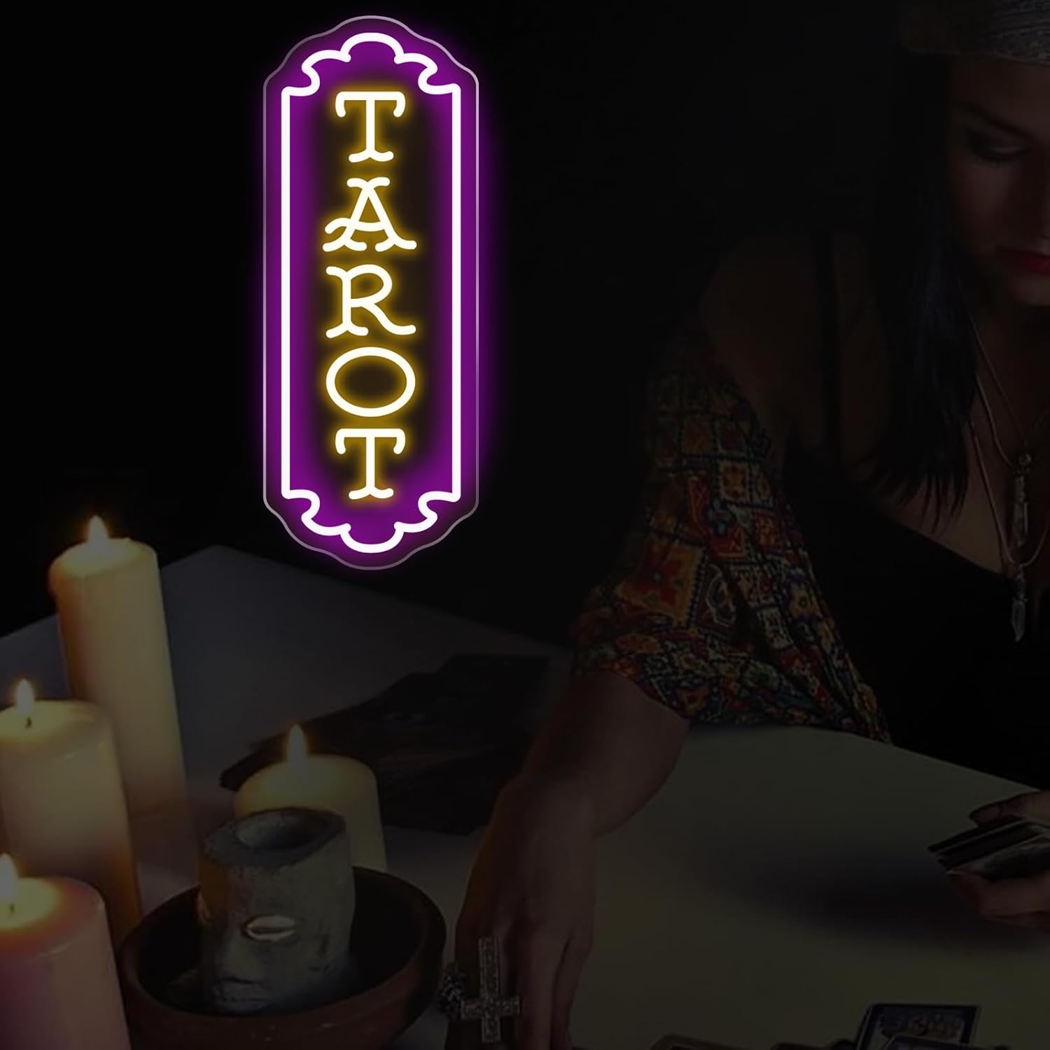 Tarot Neon Sign USB Powered My - Lighting Decor Home 리뷰 및 가격