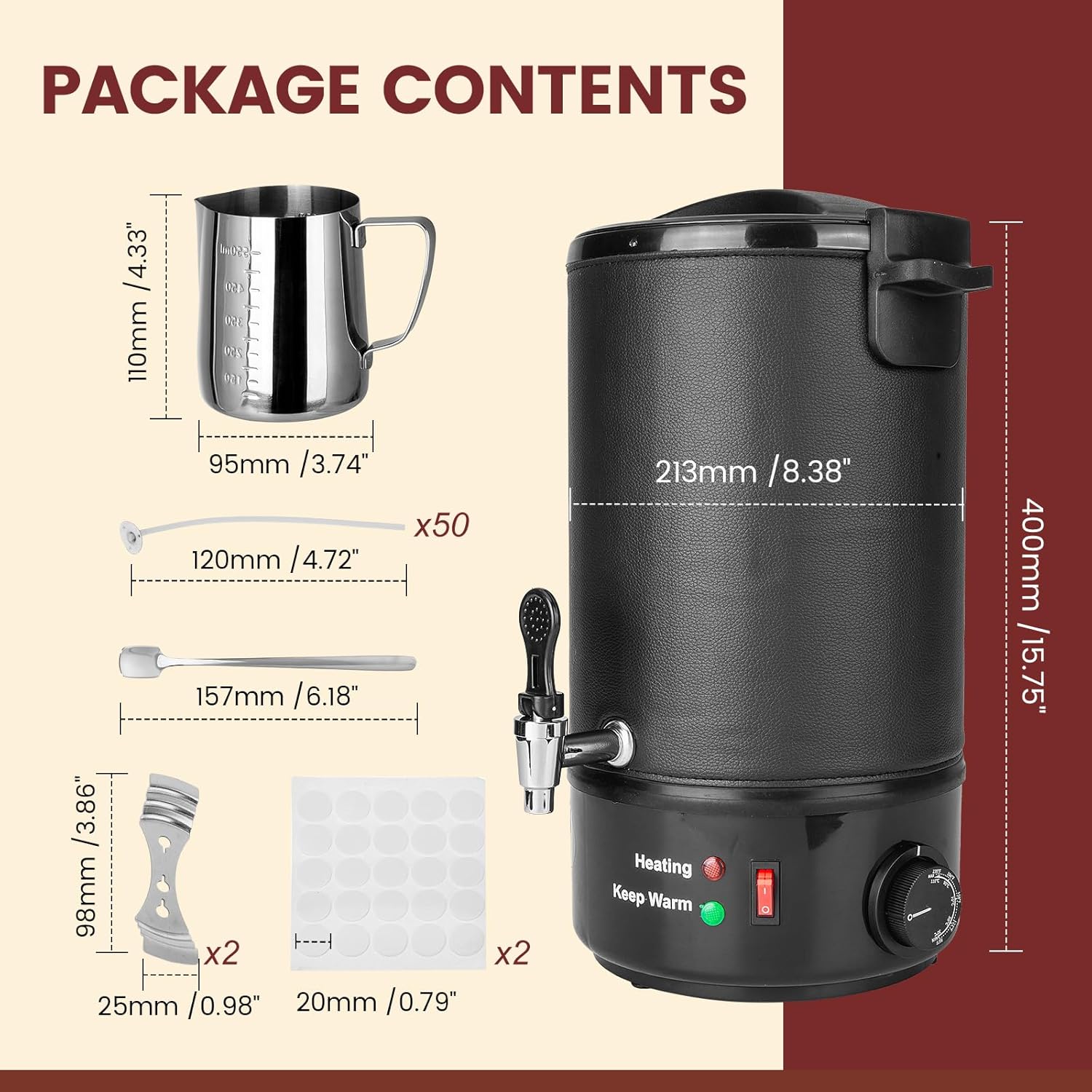 8L Wax Melter for Candle Makin - Wax Melter Electric 리뷰 및 가격