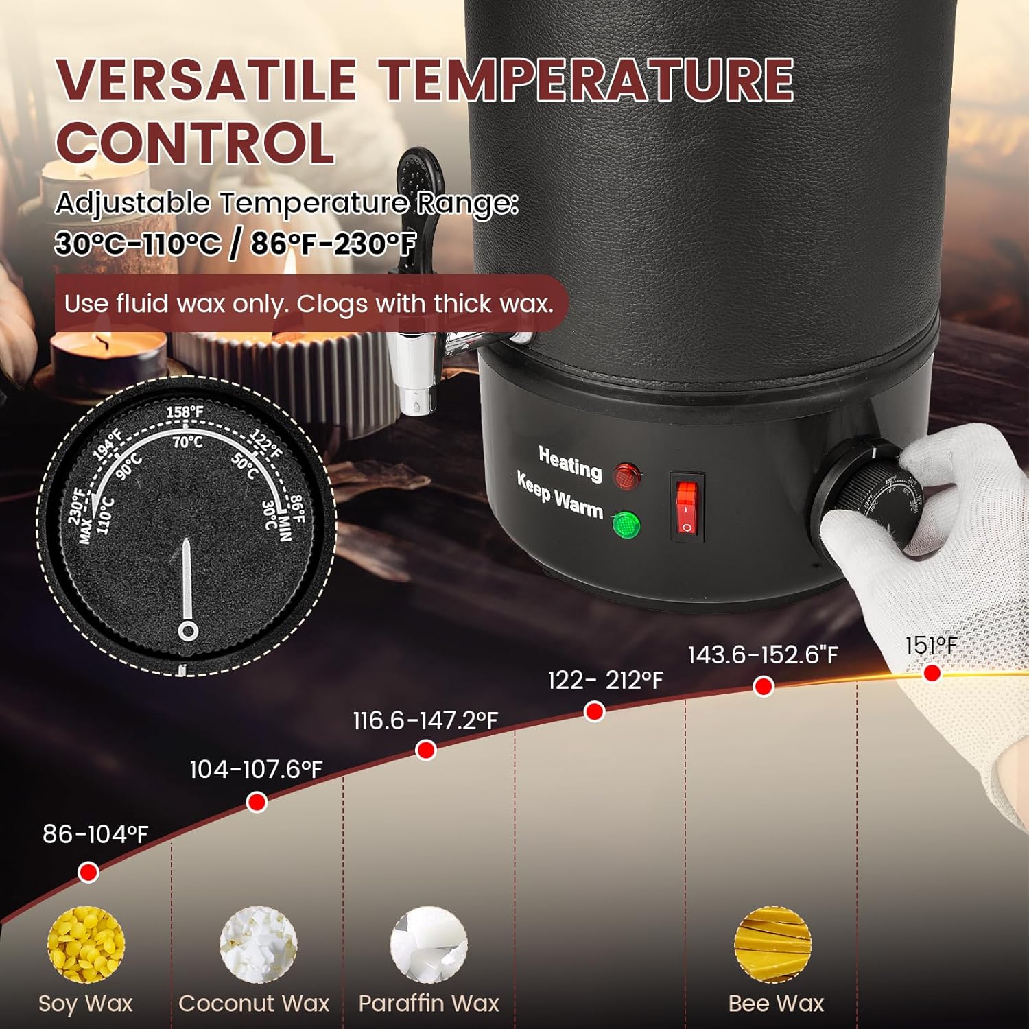8L Wax Melter for Candle Makin - Wax Melter Electric 리뷰 및 가격