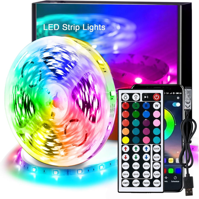 DC 5V USB LED Strip Lights APP - Decor Lighting Lamps 리뷰 및 가격