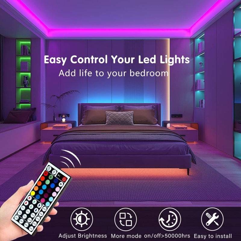 DC 5V USB LED Strip Lights APP - Decor Lighting Lamps 리뷰 및 가격
