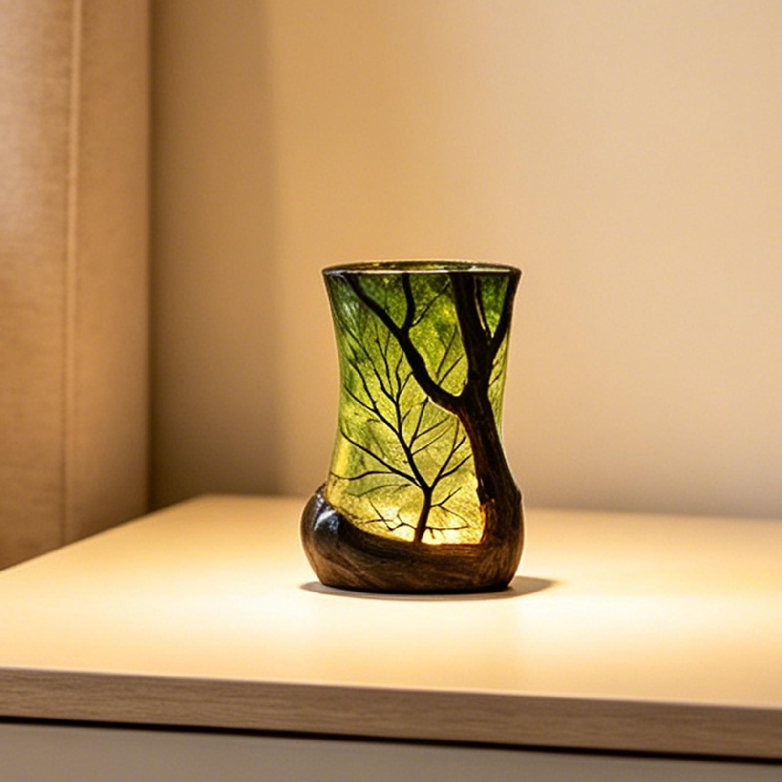Bedside Table Lamp Forest Nigh - Lighting Decor Home 리뷰 및 가격