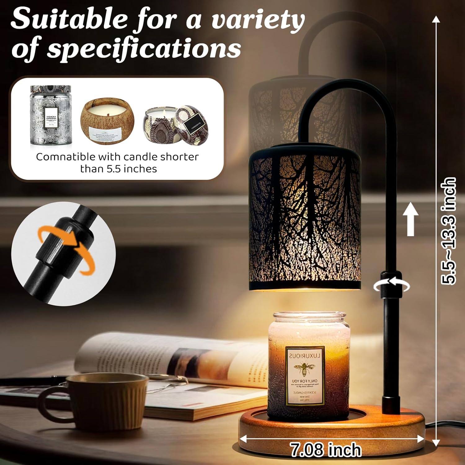 Electric Candle Warmer With Ti - Wax Melter Electric 리뷰 및 가격