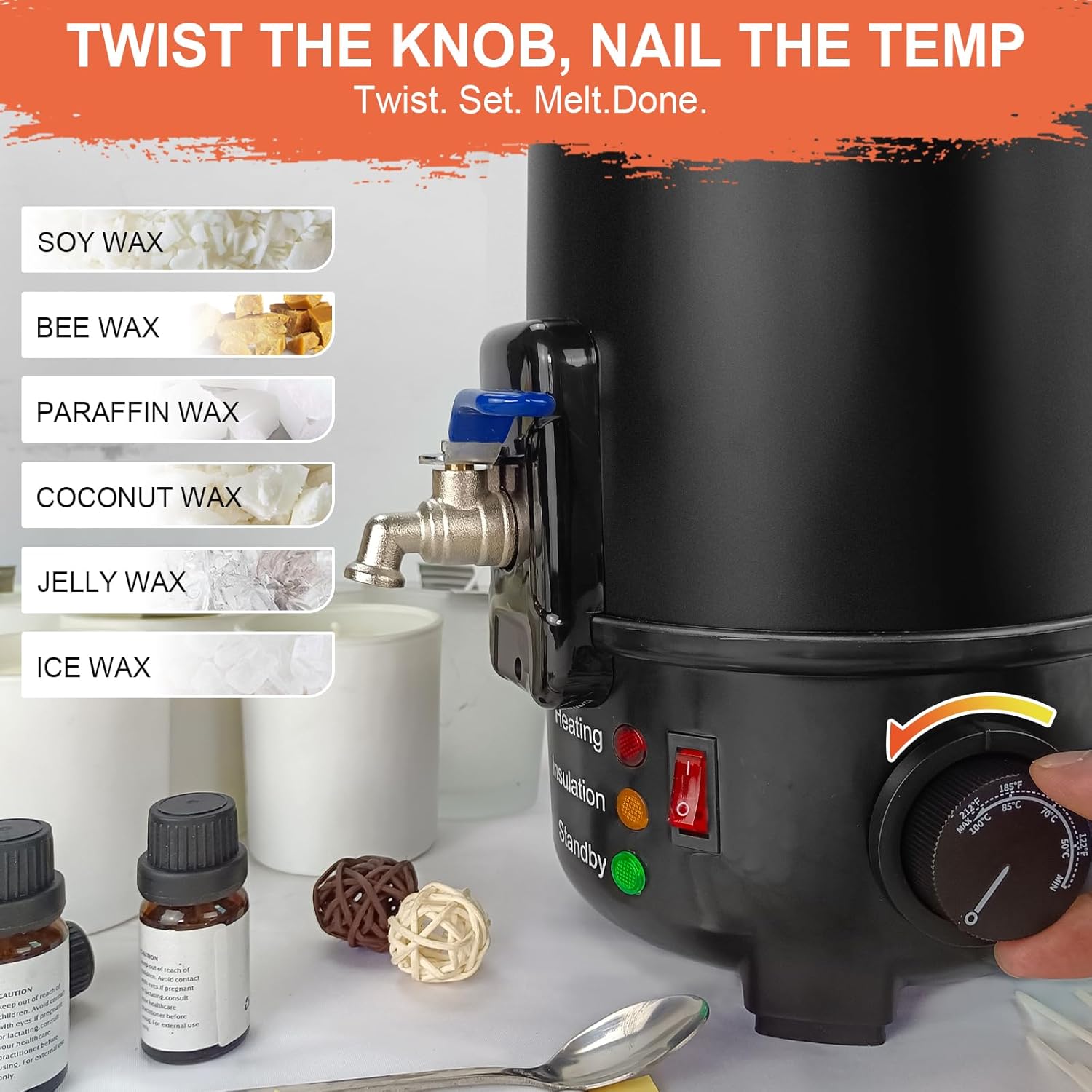 8Lbs Electric Wax Melter for C - Wax Melter Electric 리뷰 및 가격