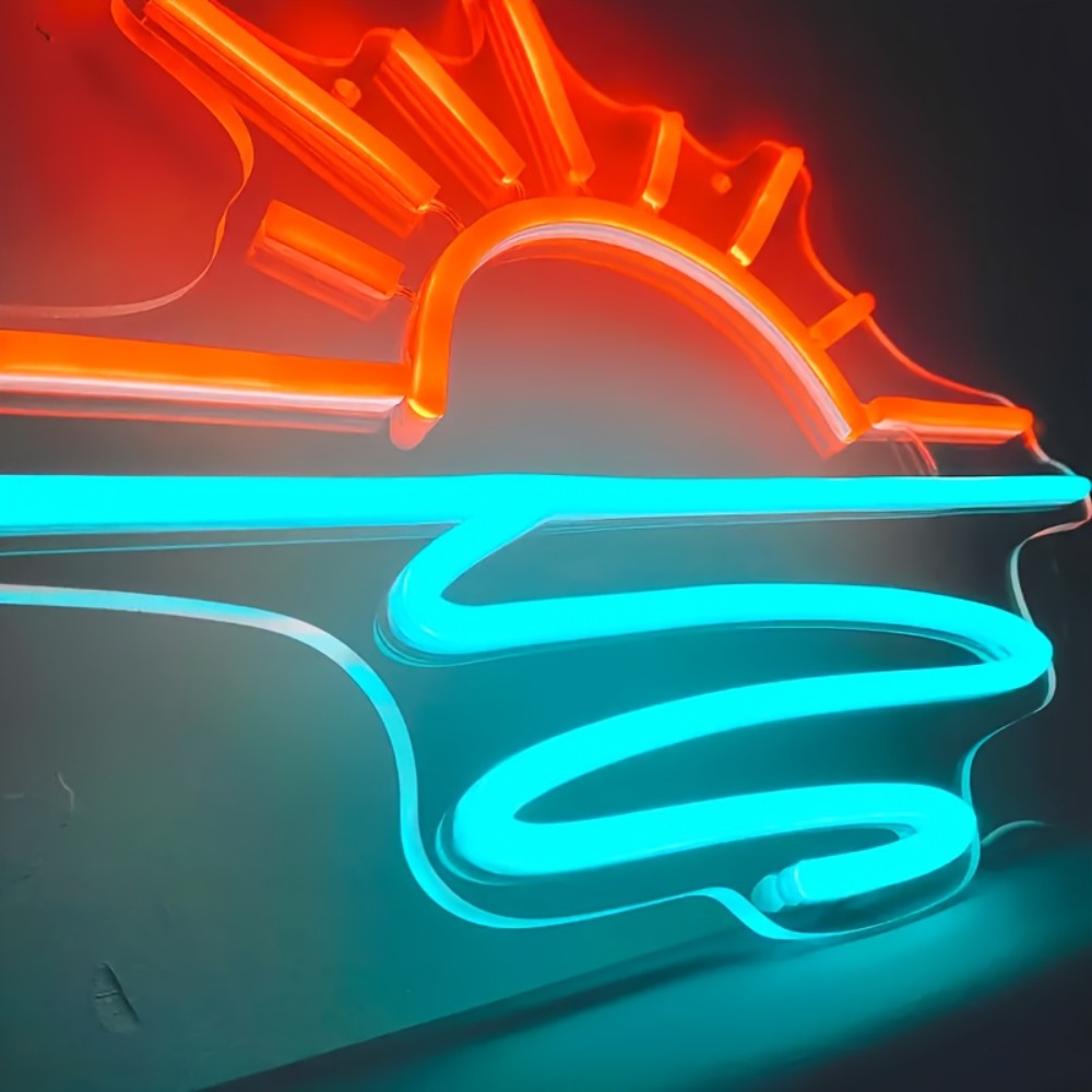Sunrise&Sunset Neon Sign Light - Lighting Decor Sunrise 리뷰 및 가격
