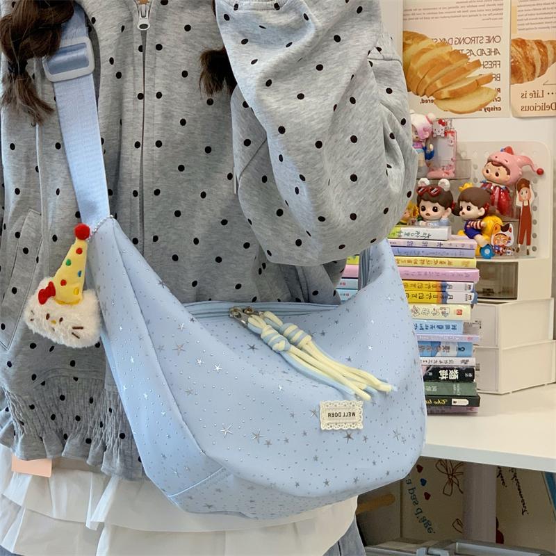 2Pcs Light Blue Star Print Nyl - Decor Lighting Sales 리뷰 및 가격