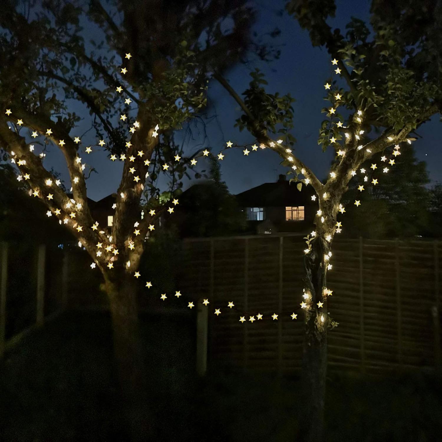 50ft 120 LED Solar Star Fairy  - Lighting Decoration Outdoor 리뷰 및 가격