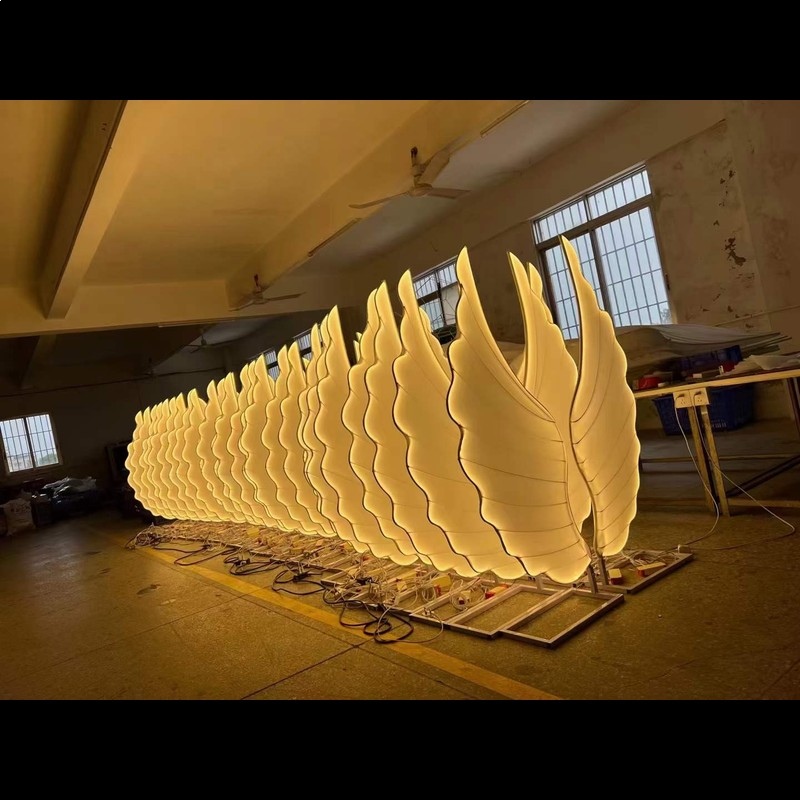 Glowing Angel Wings Light Prop - Lighting Decor For Wedding 리뷰 및 가격