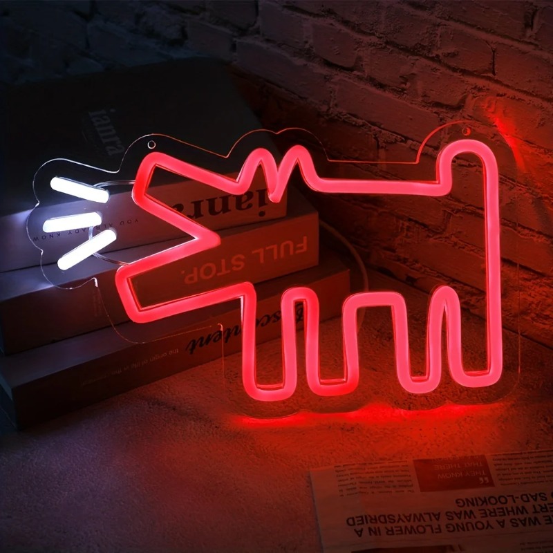 Barking Dog Line LED Neon Ligh - Lighting Decor Store 리뷰 및 가격