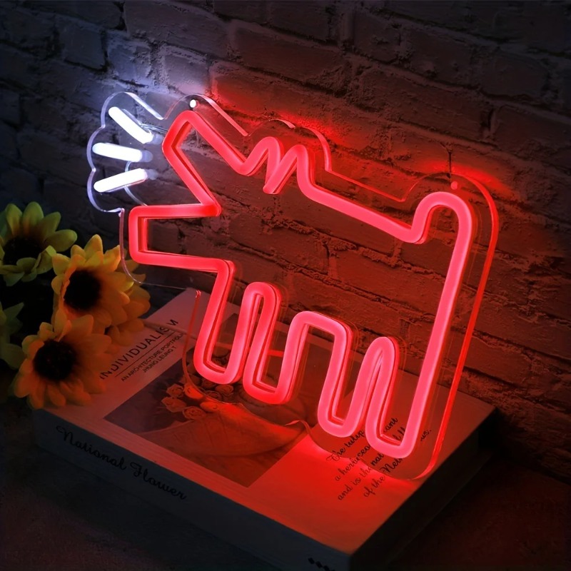 Barking Dog Line LED Neon Ligh - Lighting Decor Store 리뷰 및 가격