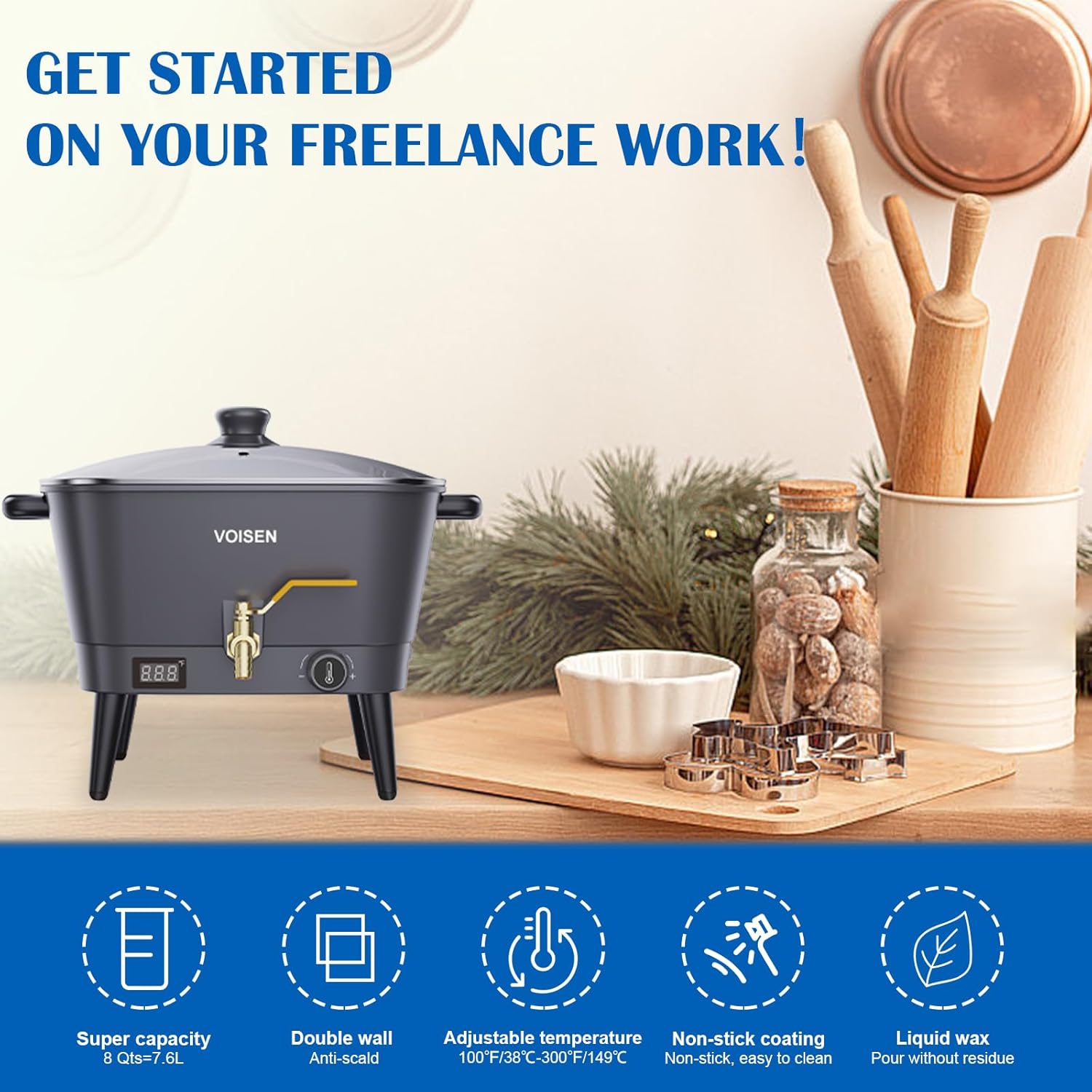 8Qt Electric Wax Melter for Ca - Wax Melter Electric 리뷰 및 가격