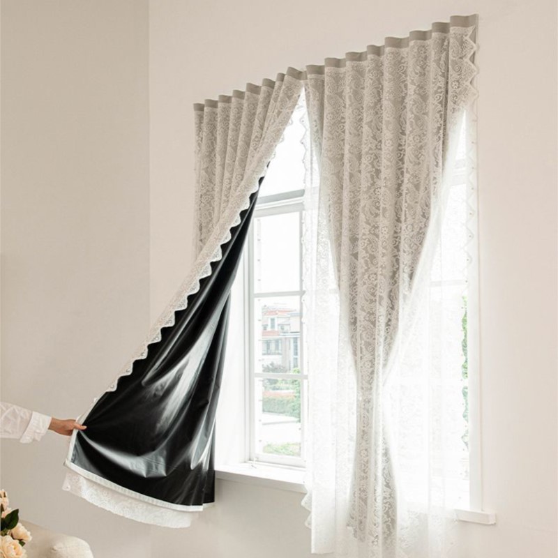 Lace Style Full Blackout Curta - Lighting Decor Rentals 리뷰 및 가격