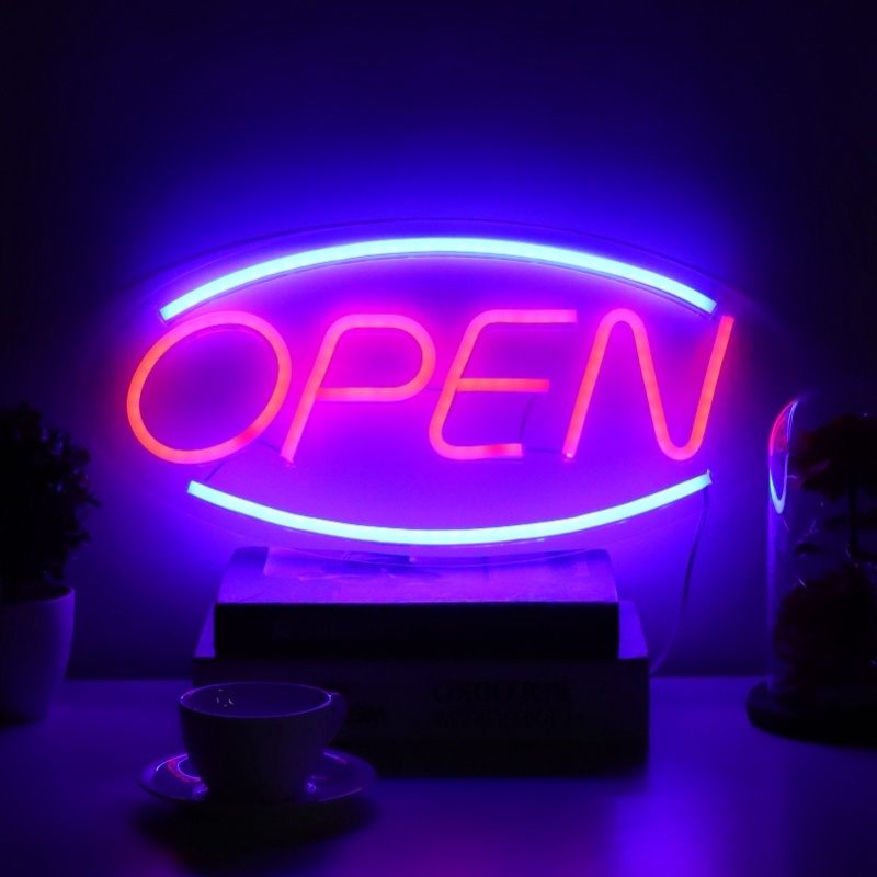LED Open Sign Light USB Powere - Lighting Decor Store 리뷰 및 가격