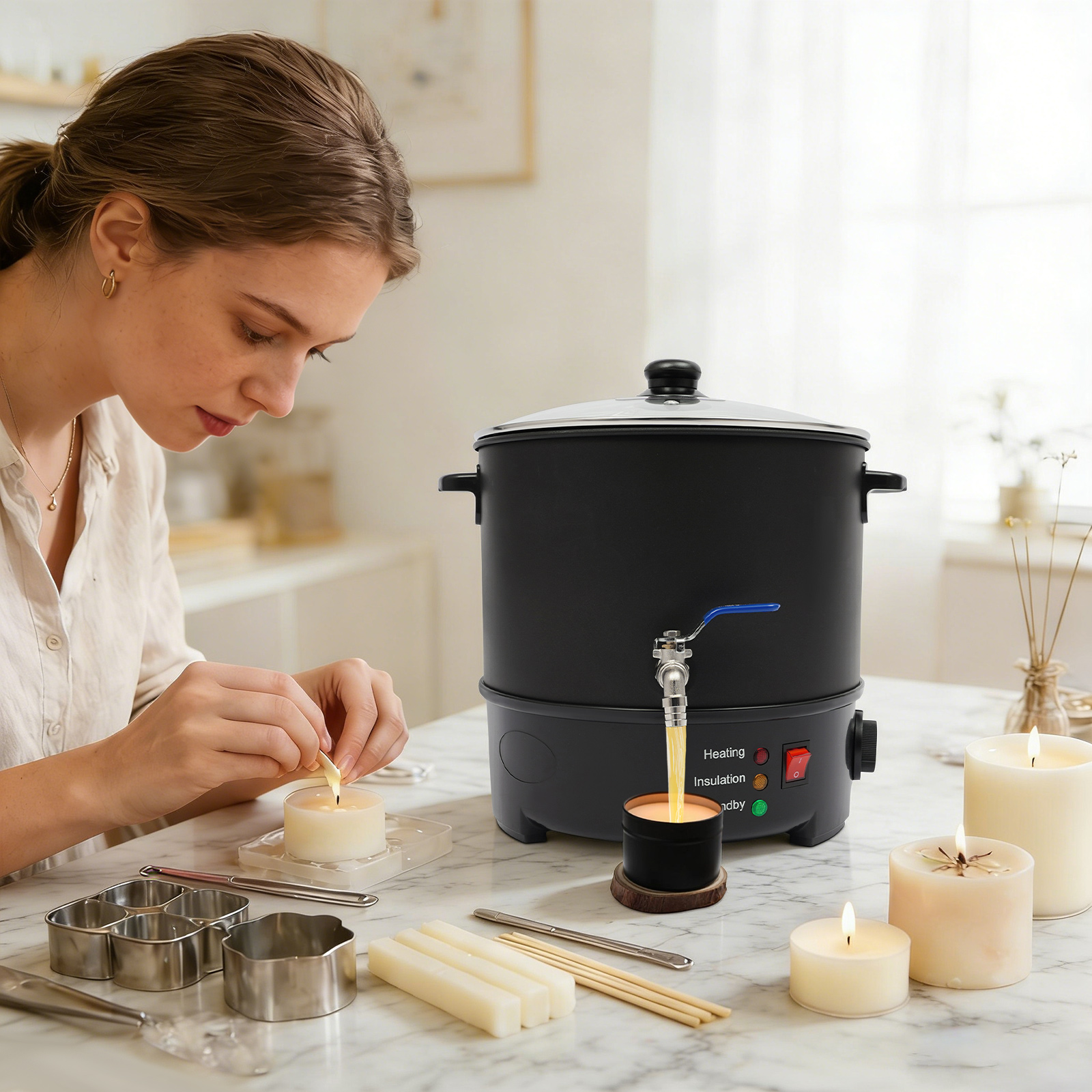 10L Large Capacity Electric Wa - Wax Melter Electric 리뷰 및 가격