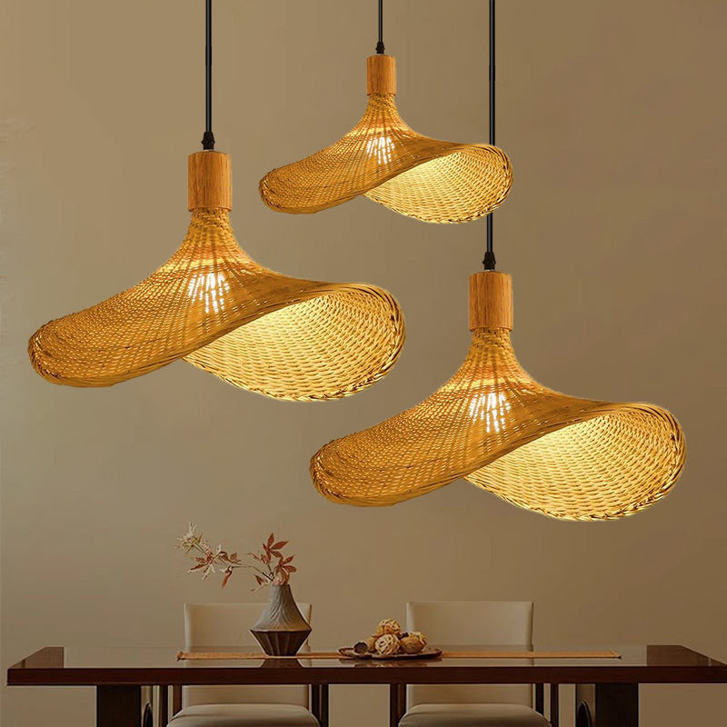 New Chinese Zen Bamboo Woven P - Lighting Decor Rentals 리뷰 및 가격