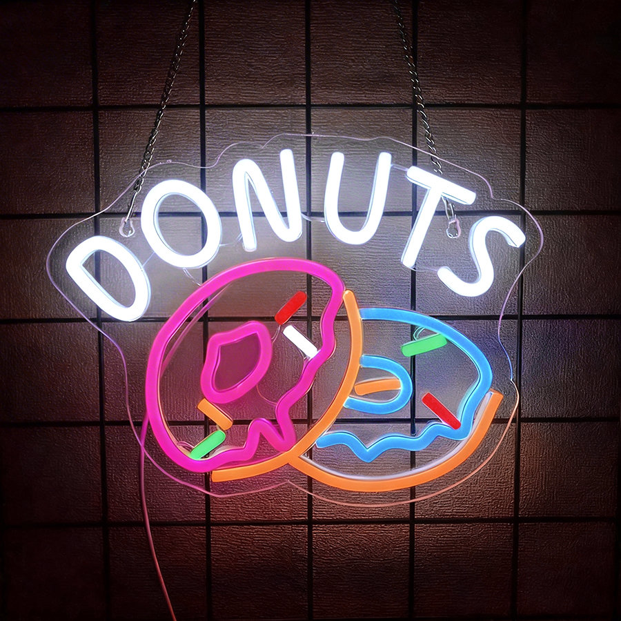Donuts Led Neon Sign, Used For - Lighting Decor Store 리뷰 및 가격