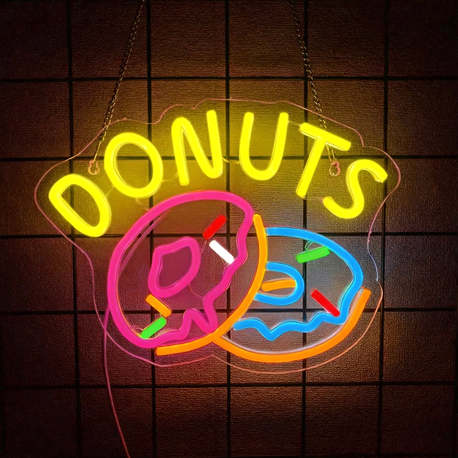 Donuts Led Neon Sign, Used For - Lighting Decor Store 리뷰 및 가격