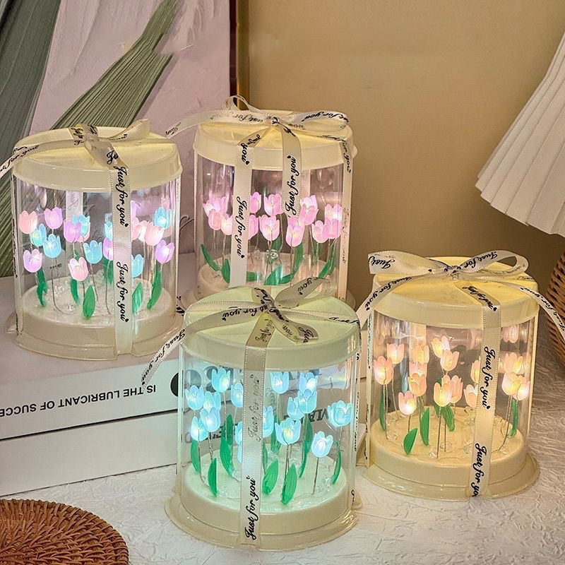 DIY Tulip Lamp Simulation Flow - Decor Lighting Lamps 리뷰 및 가격