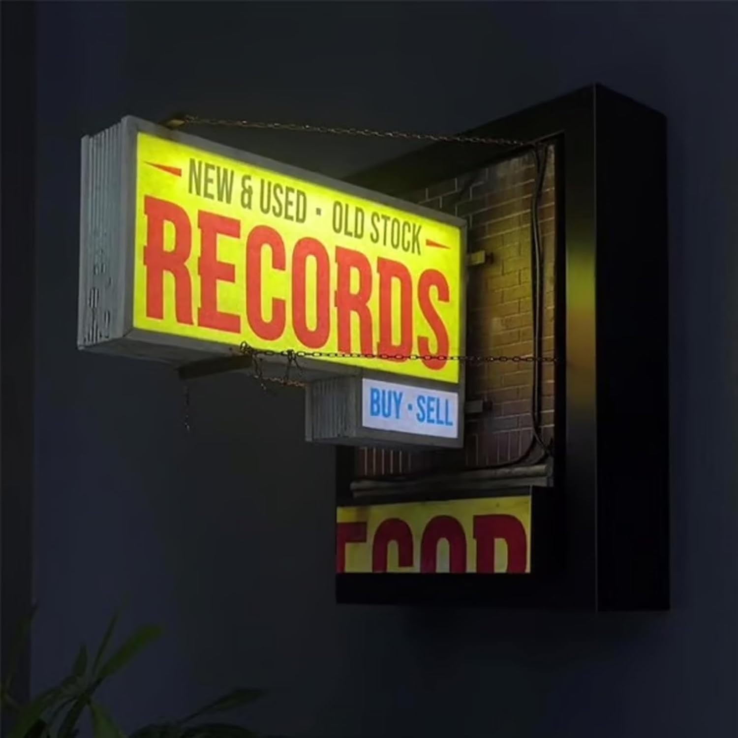 Retro Record Store Wall Light  - Lighting Decor Store 리뷰 및 가격