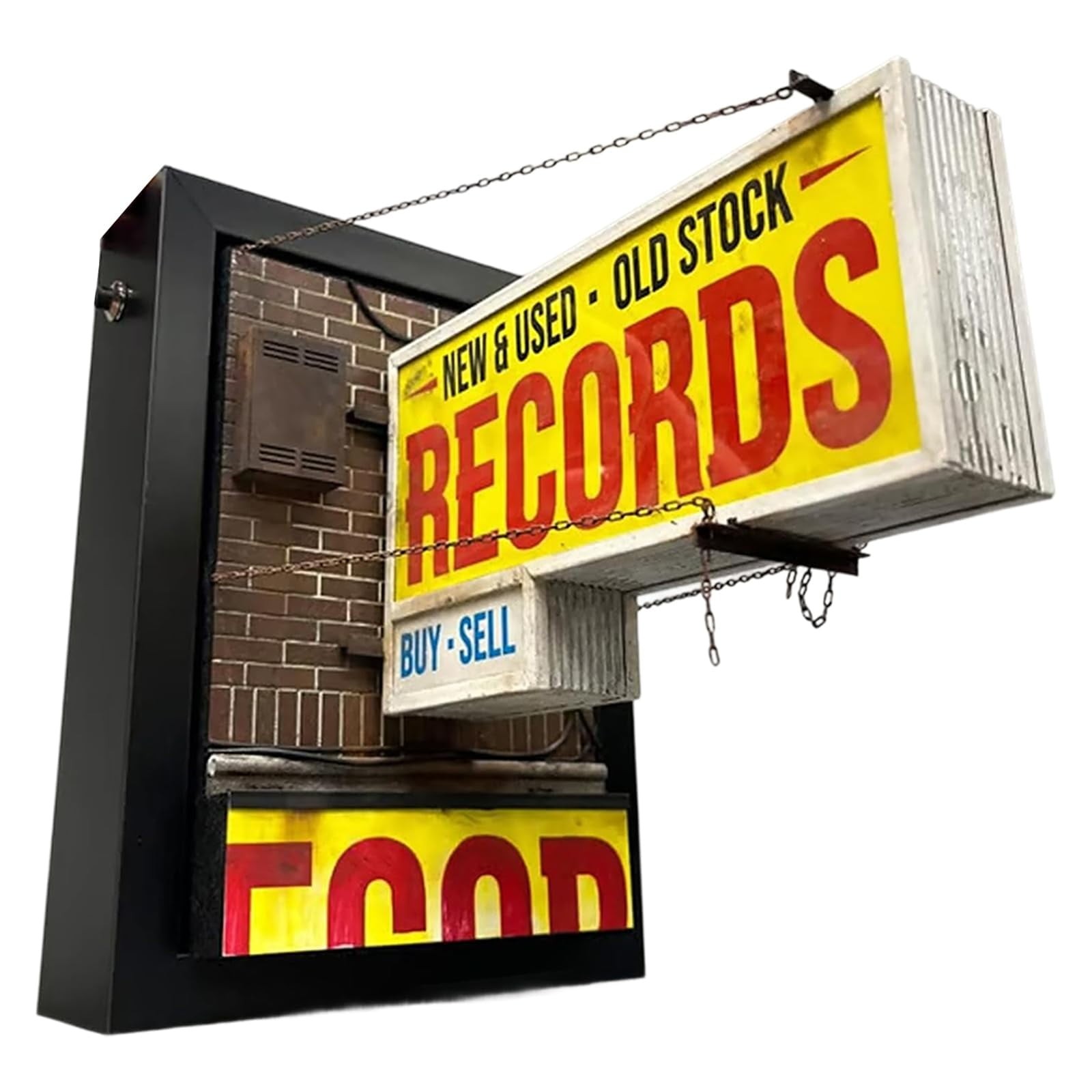 Retro Record Store Wall Light  - Lighting Decor Store 리뷰 및 가격