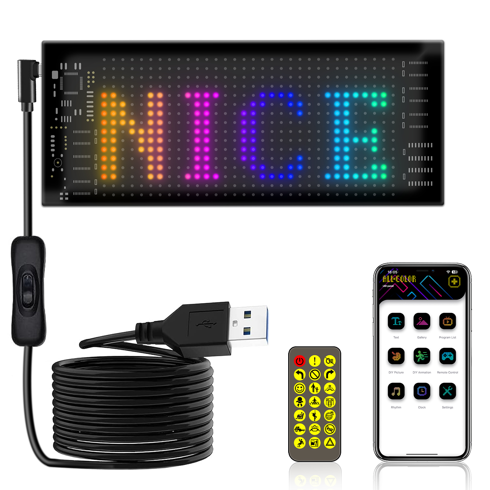 Programmable Flexible LED Sign - Lighting Decoration For Wedding 리뷰 및 가격