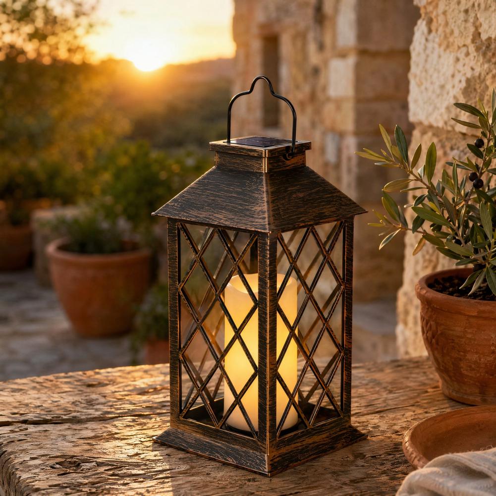 Retro Solar Lantern, Outdoor S - Lighting Decoration Outdoor 리뷰 및 가격