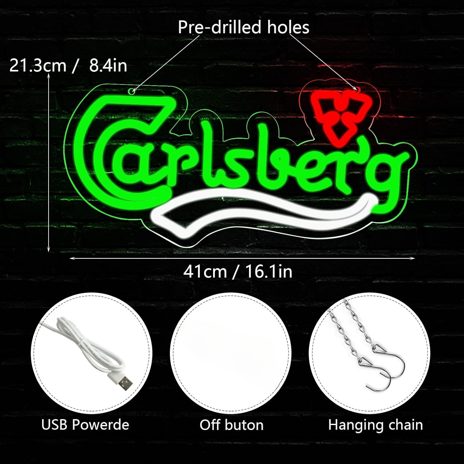 Beer Neon Sign Business USB Le - Lighting Decor Home 리뷰 및 가격