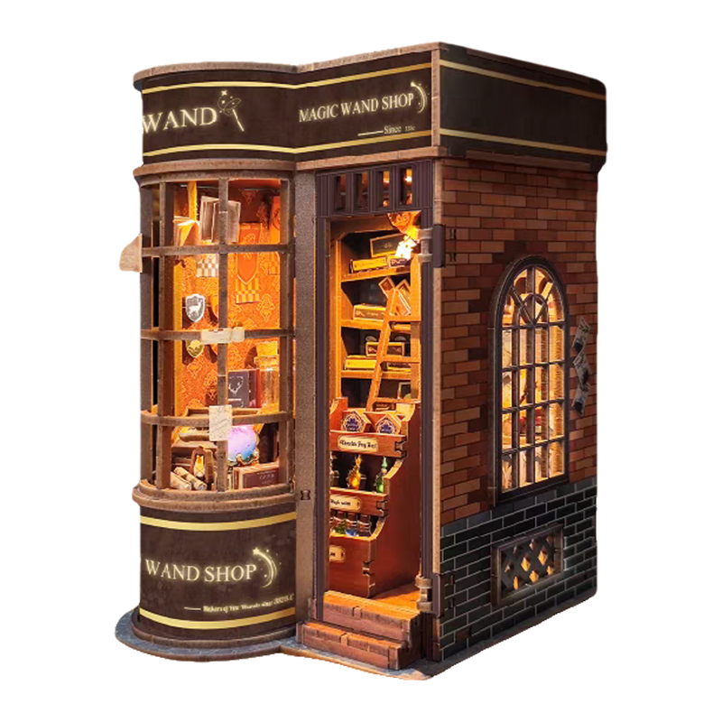 DIY Wooden Book Nook Kit Magic - Lighting Decor Store 리뷰 및 가격
