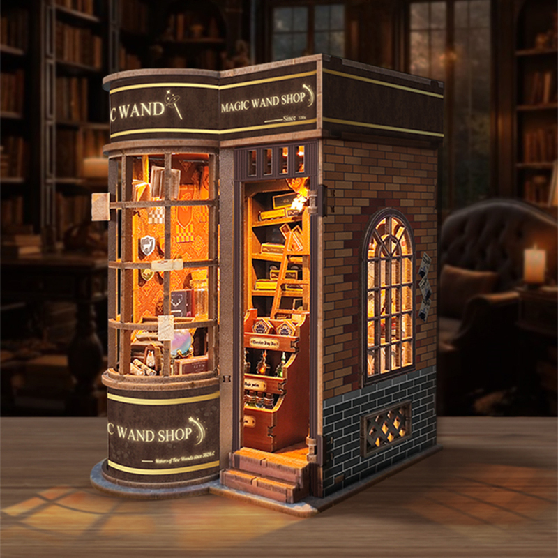 DIY Wooden Book Nook Kit Magic - Lighting Decor Store 리뷰 및 가격