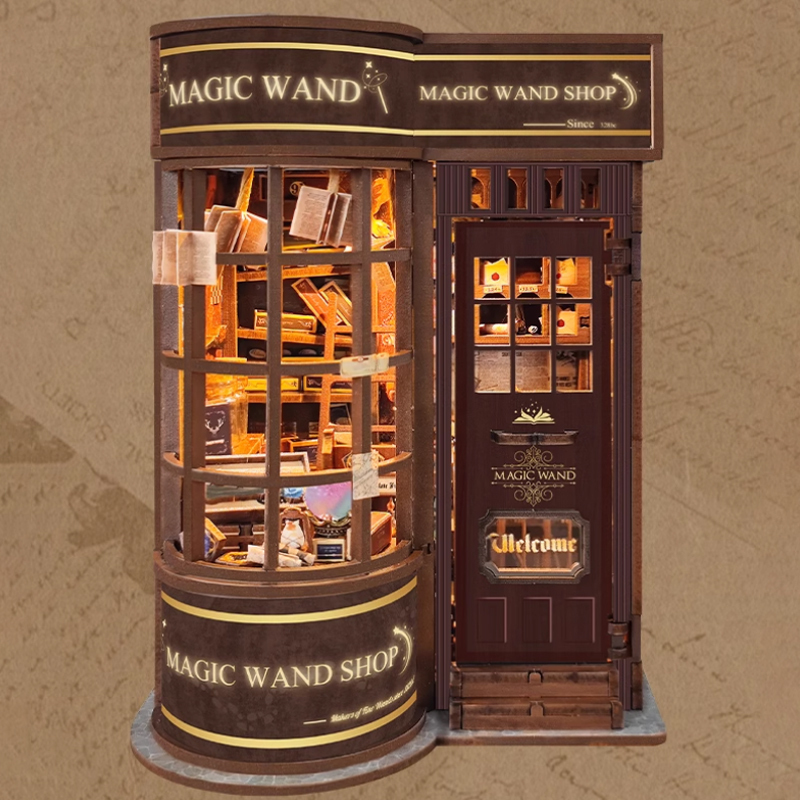 DIY Wooden Book Nook Kit Magic - Lighting Decor Store 리뷰 및 가격