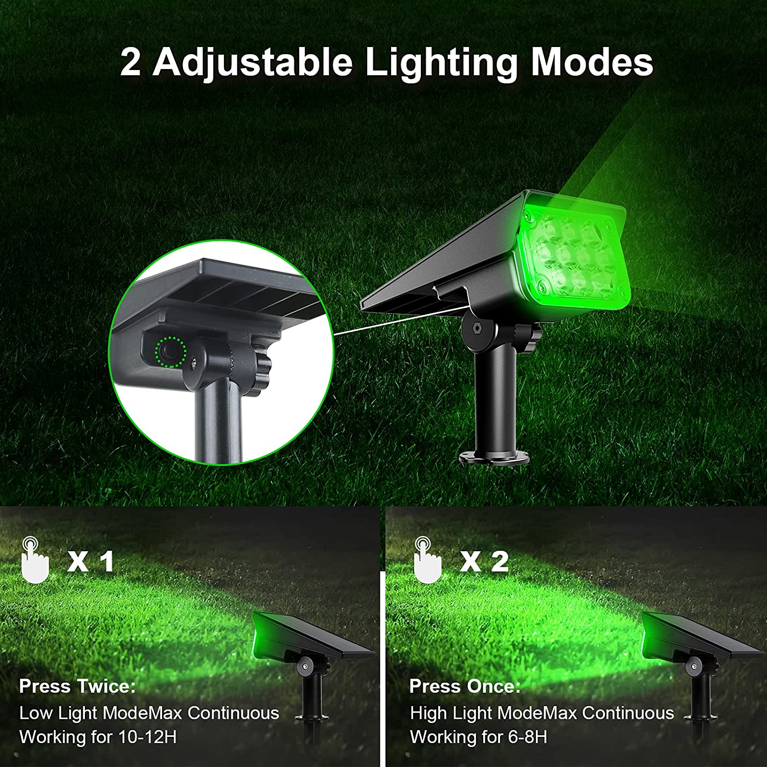 T-SUN Adjustable Solar Spotlig - Lighting Decor Sunrise 리뷰 및 가격