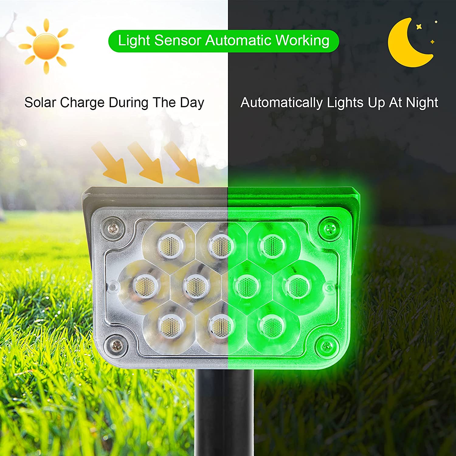 T-SUN Adjustable Solar Spotlig - Lighting Decor Sunrise 리뷰 및 가격