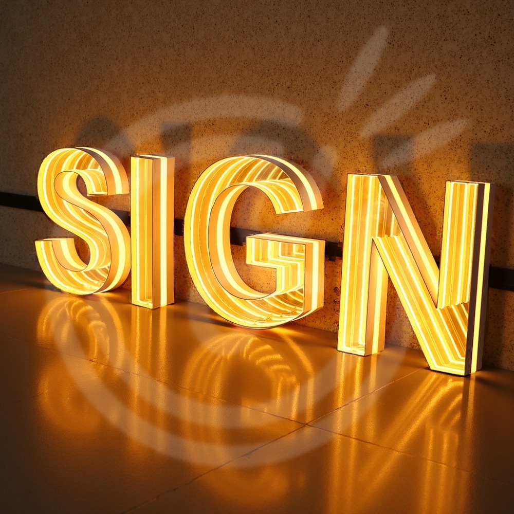 Custom 3D LED Infinity Mirror  - Lighting Decor Store 리뷰 및 가격
