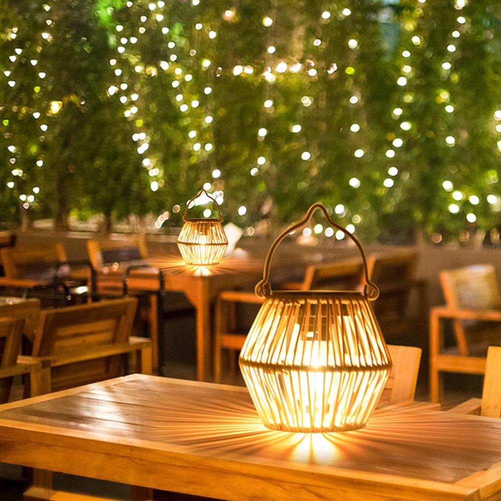 IP65 Waterproof Solar Rattan L - Decor Lighting Lamps 리뷰 및 가격