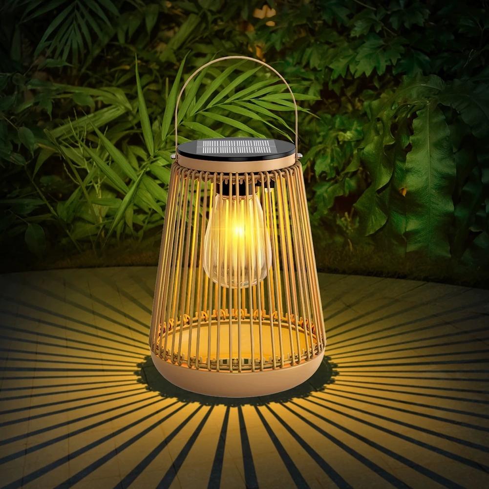 IP65 Waterproof Solar Rattan L - Decor Lighting Lamps 리뷰 및 가격