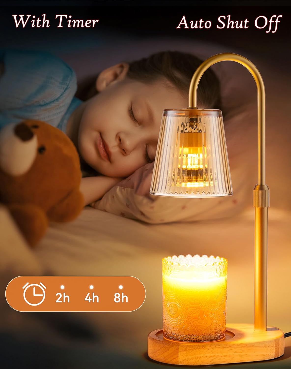 Adjustable Candle Warmer Lamp  - Wax Melter Electric 리뷰 및 가격