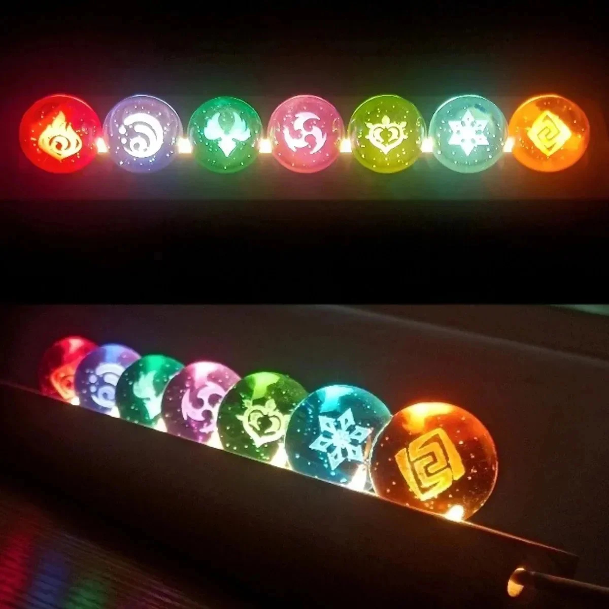 Game Genshin Impact Crystal Ba - Elements Lighting Decor 리뷰 및 가격